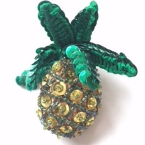 NEW! Issey Miyake Pleats Please Pineapple Pendant